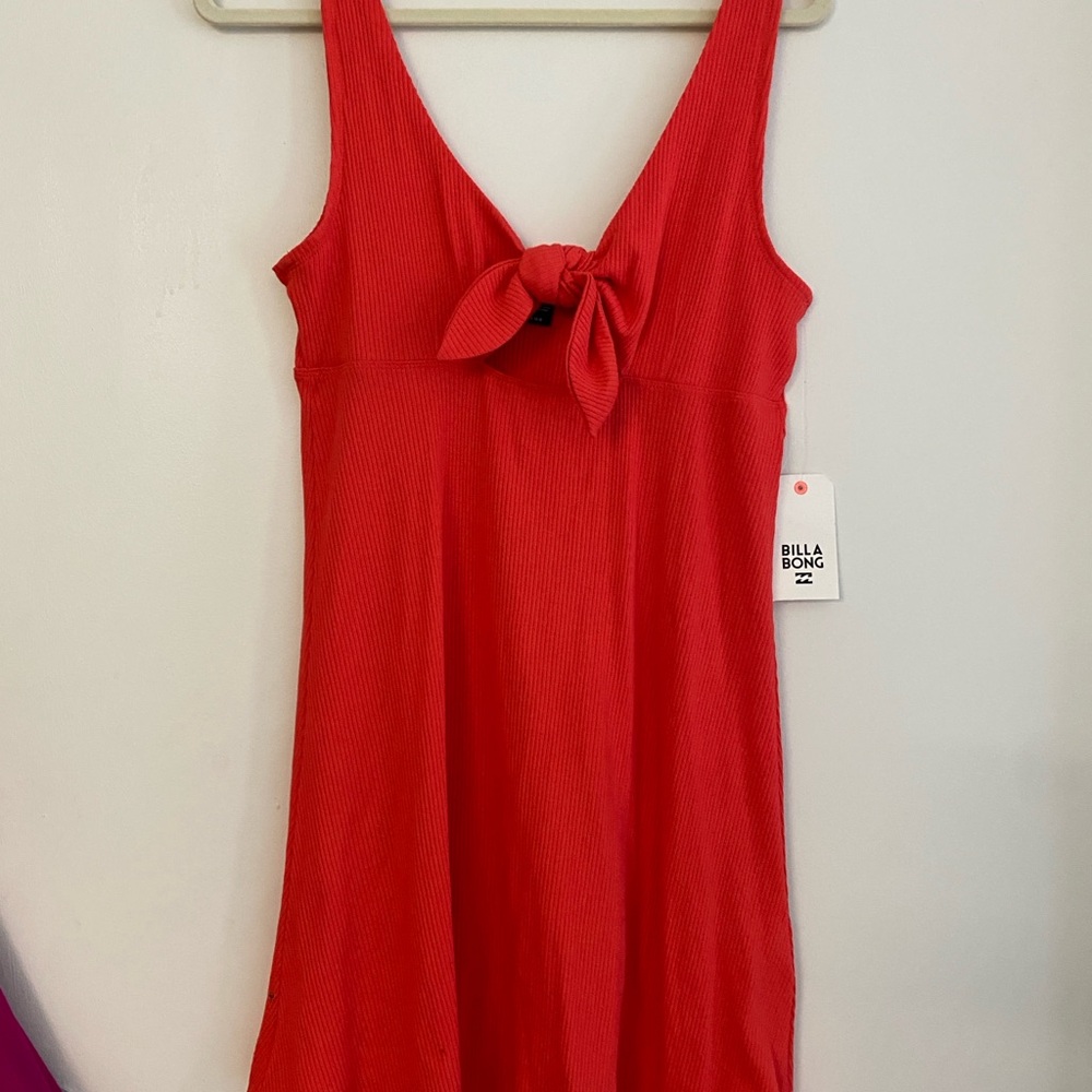 Billabong Red Sleeveless Dress